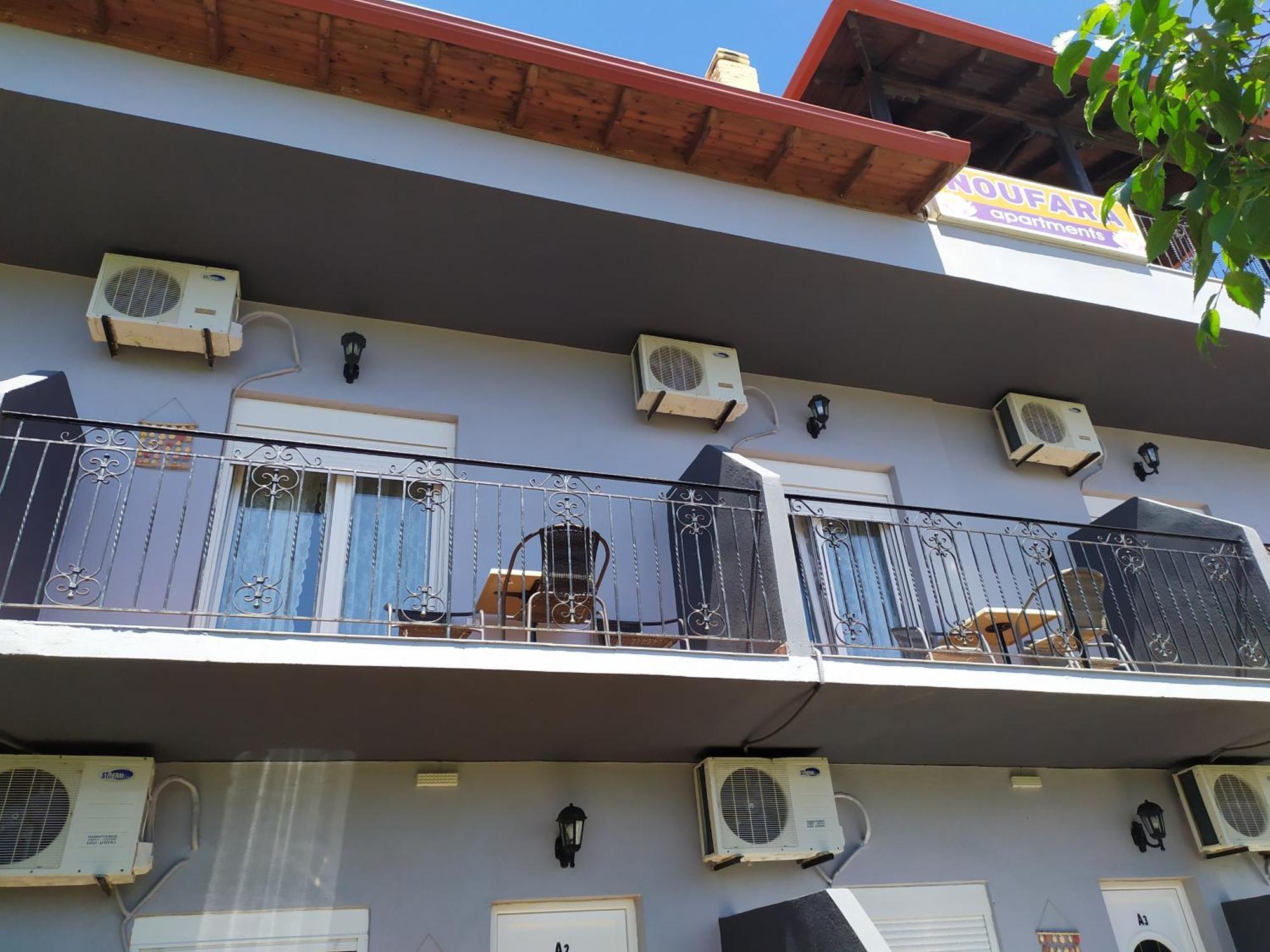 Noufara Apartments Néa Meságkala Rom bilde
